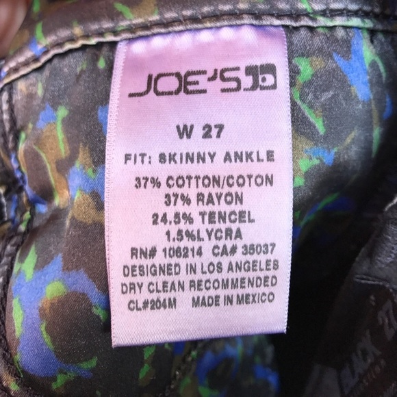 💕x2HP💕Joe's Jeans Skinny Ankle Paloma Jean - Picture 8 of 8